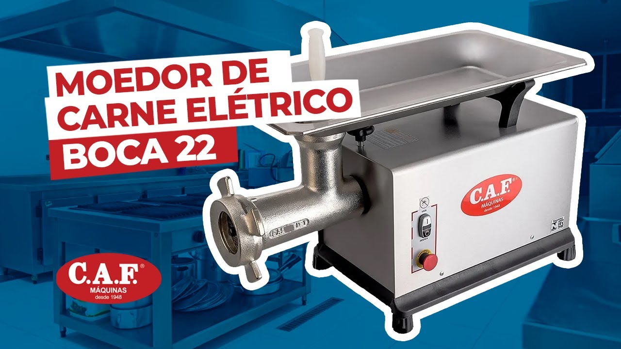 Moedor de Carne Industrial: Como Funciona e Por Que Adquirir Um para Seu Açougue