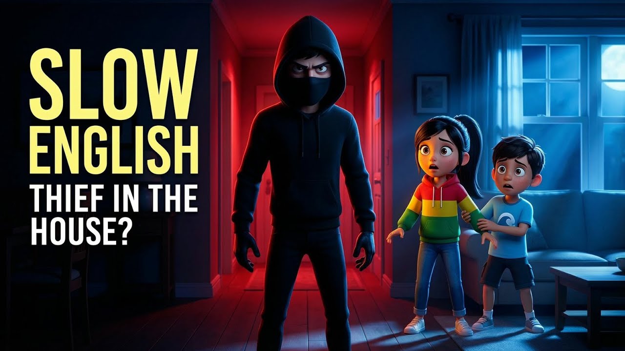 A Thief Entered Our House at Night | Slow English Story