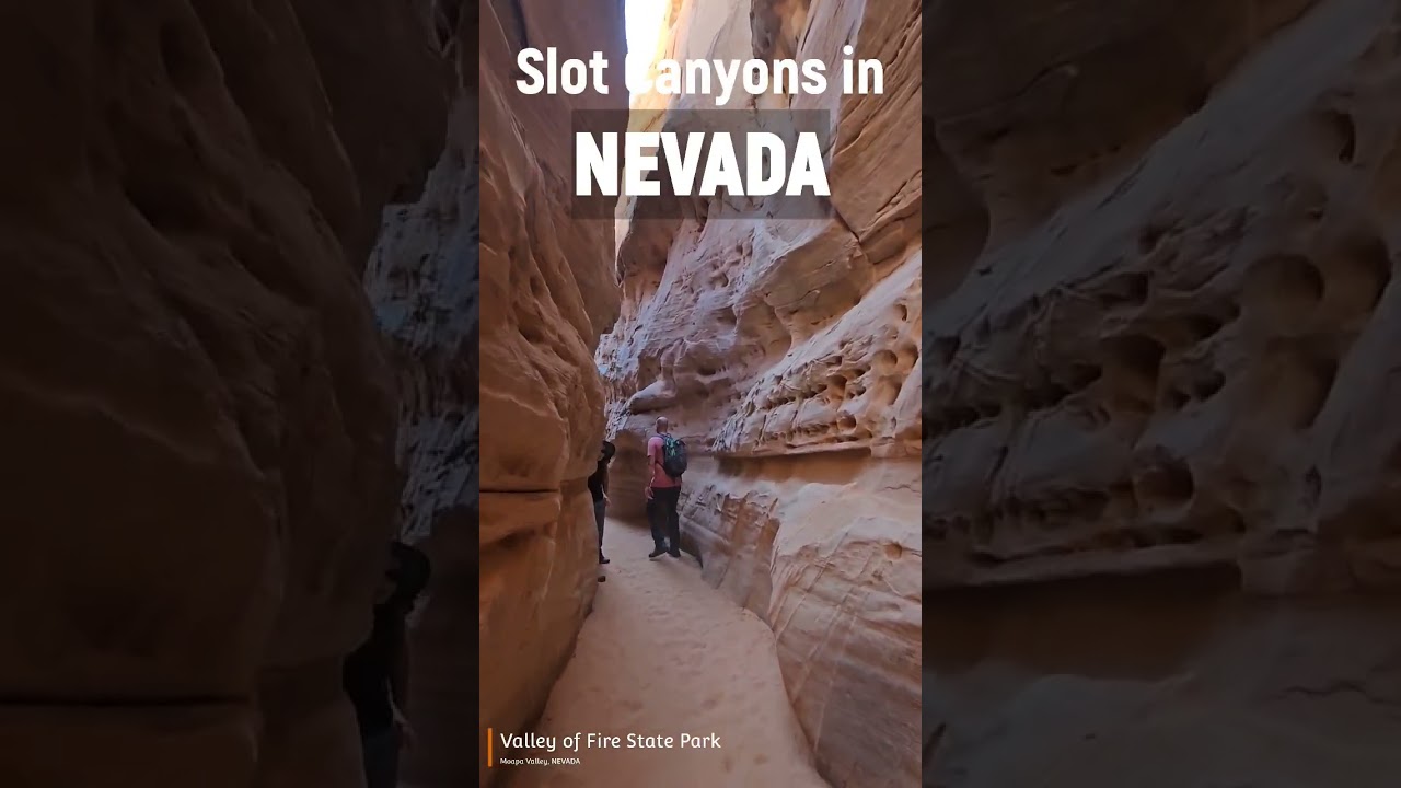 Slot Canyons in NEVADA?! Only 1hr from Las Vegas! 🔥🔥🔥Valley of Fire State Park
