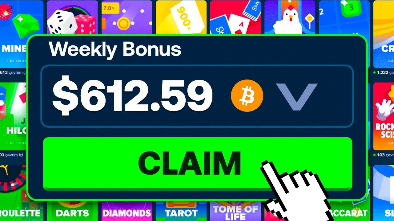 I GAMBLED MY WEEKLY BONUS ON STAKE!