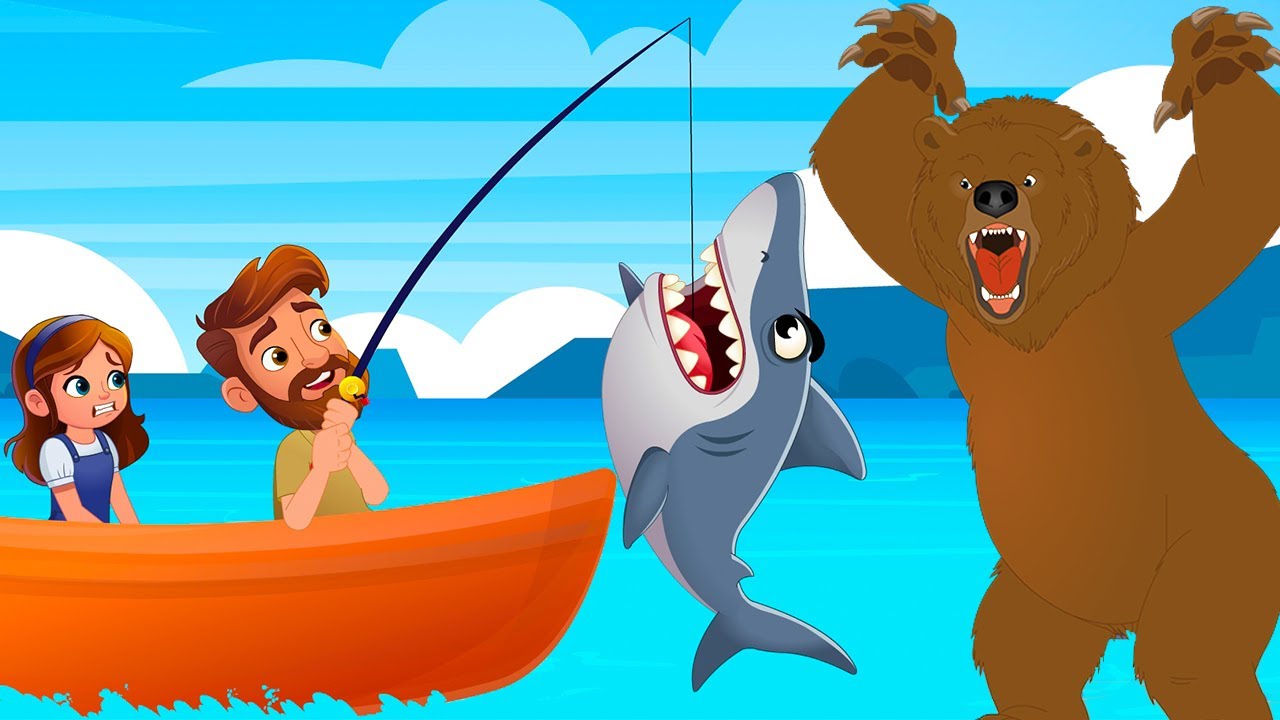 Once I Caught A Fish Alive, Hickory Dickory, Going On A Bear Hunt + More Educational Kids Songs