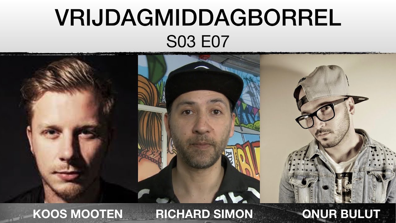VRIJDAGMIDDAGBORREL S03E07 - Met o.a. Koos Mooten, Richard Simon & Onur Bulut