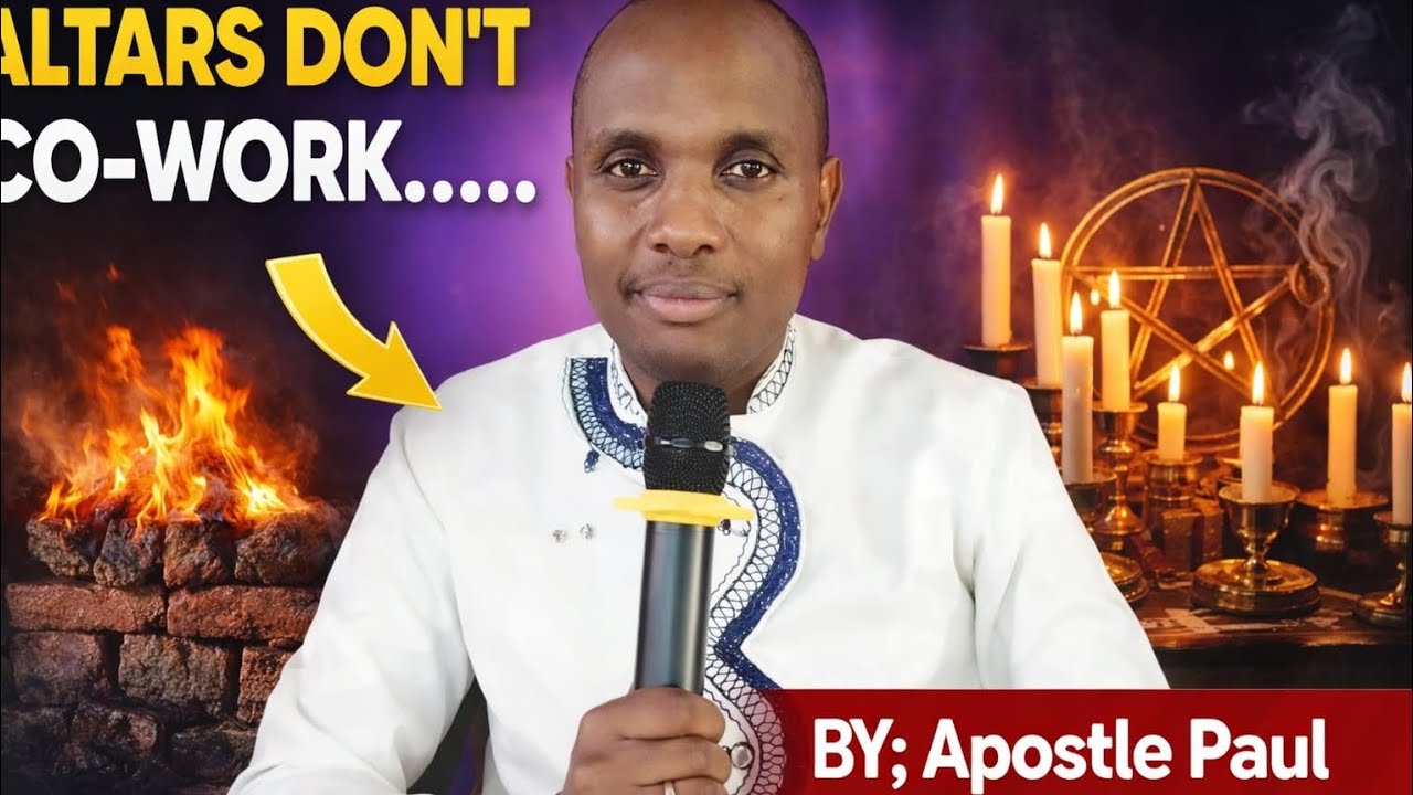 TOPIC: ALTARS DON'T CO-WORK .....BY : APOSTLE PAUL 