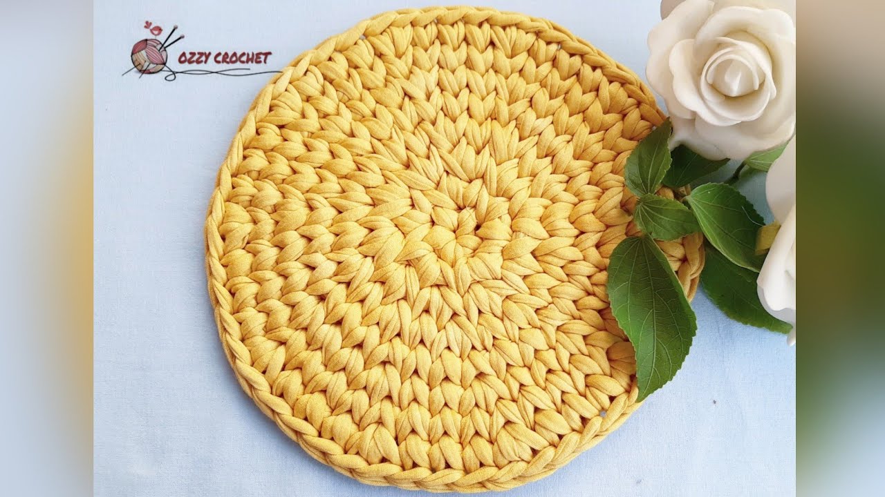 كروشيه  قفل الدائرة بغرزة السنبلة باكثر من طريقة _ how to finish a crochet circle