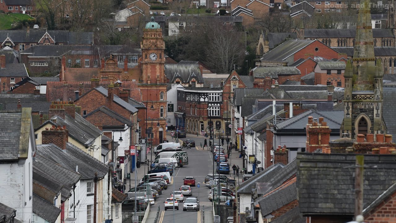 Newtown, Powys, Wales, UK.