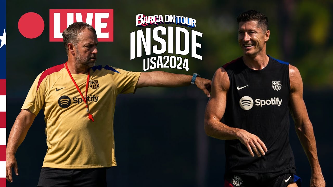 🔴 FULL LIVESTREAM: BARÇA TRAINING SESSION in ORLANDO 🌞🇺🇸 | FC Barcelona 🔵🔴
