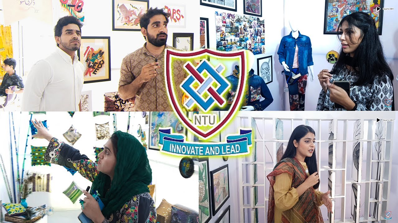 NTU Textile Thesis Display Over PIFD NCA Fashion Designing | Textile Designing