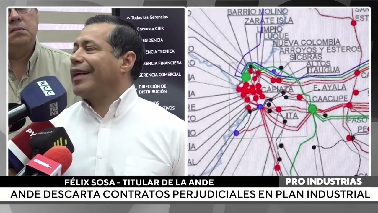 ANDE descarta contratos perjudiciales en plan industrial