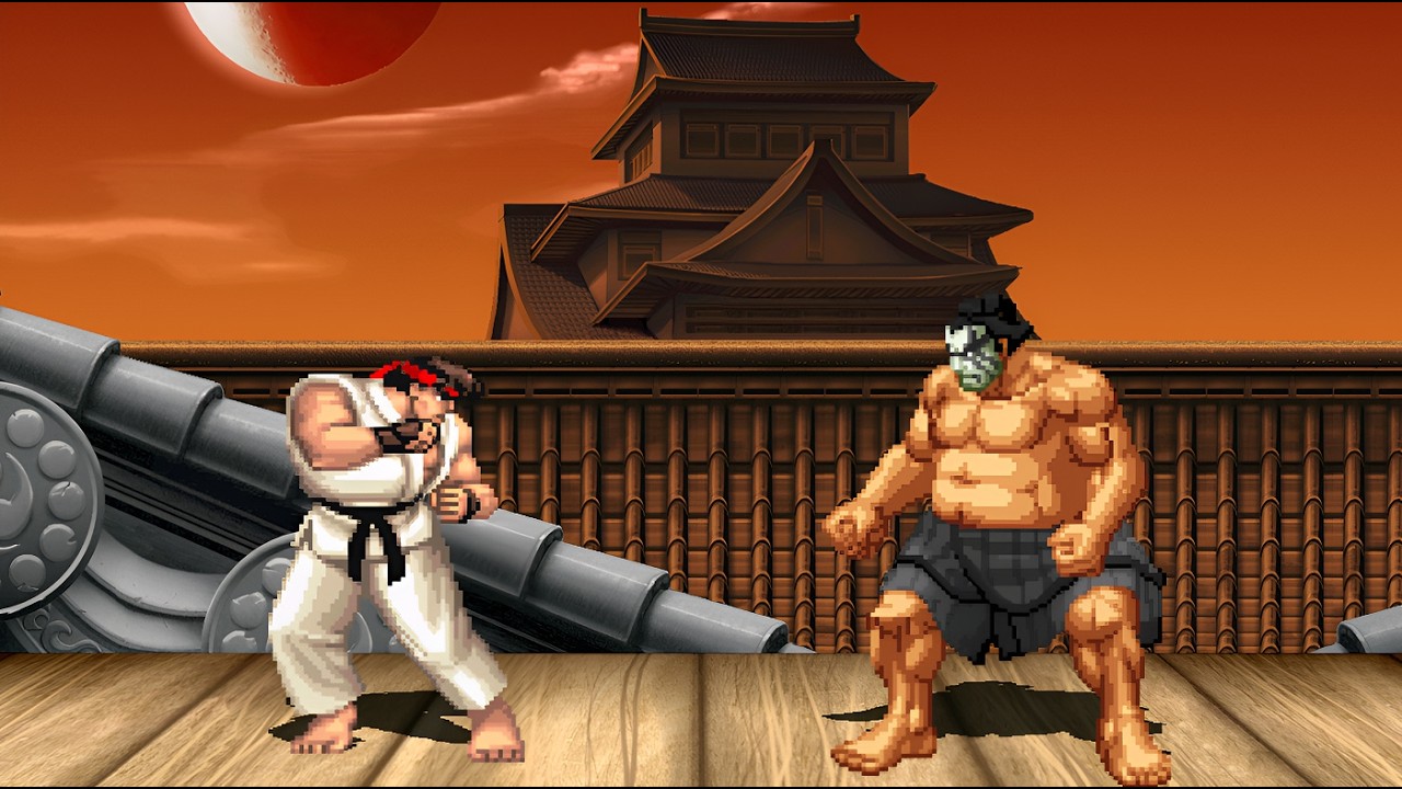 RYU vs HONDA - The most insane fight ever made❗⚡