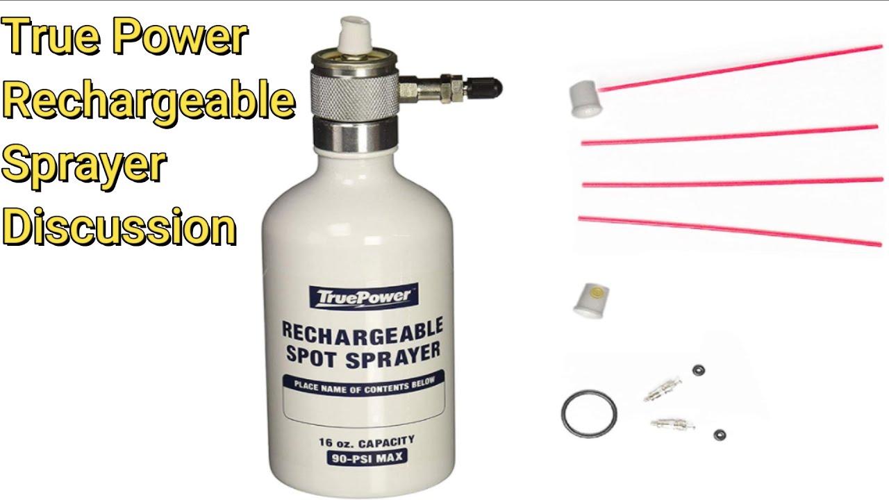 True Power Rechargeable Aerosol Sprayer - Review