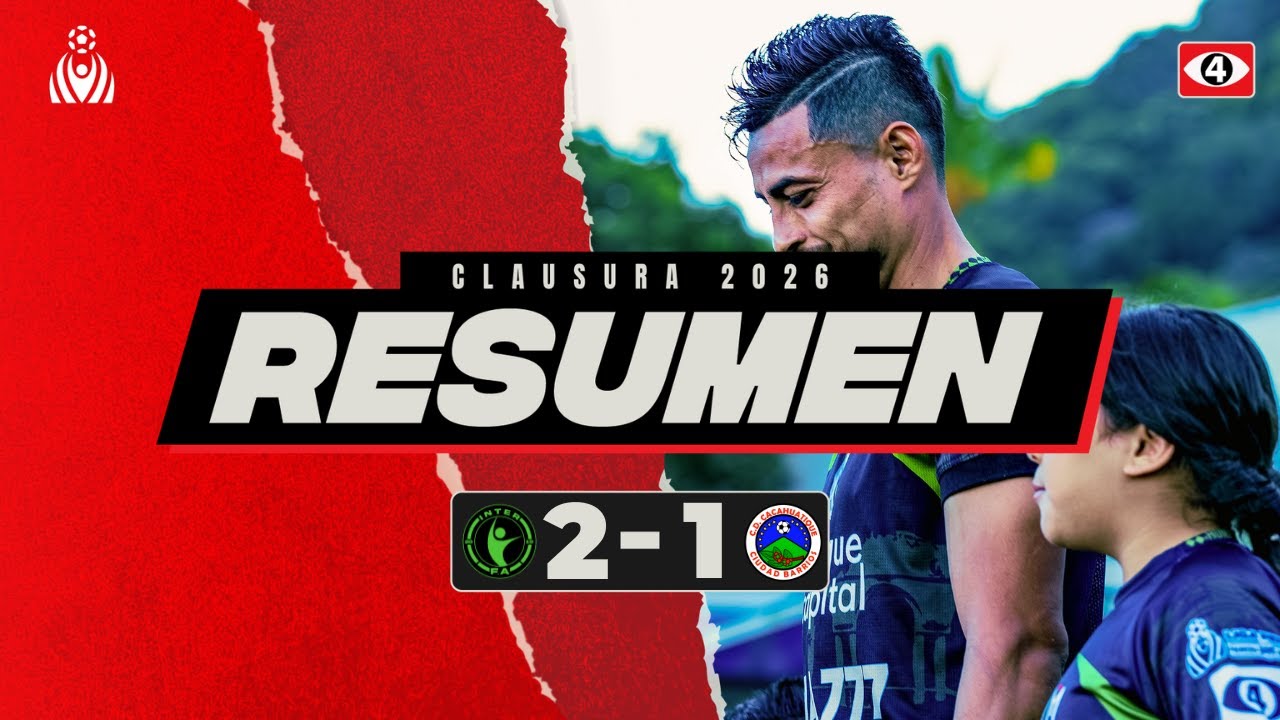 ⚽🎥 RESUMEN COMPLETO | INTER F.A 🆚 CACAHUATIQUE | JORNADA 3 | LMF