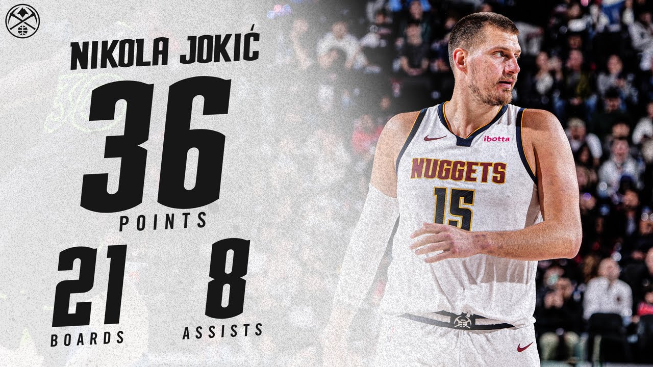 Nikola Jokić Game Highlights vs. LA Clippers 📺 Round 1 Game 4 | 2025 NBA Playoffs