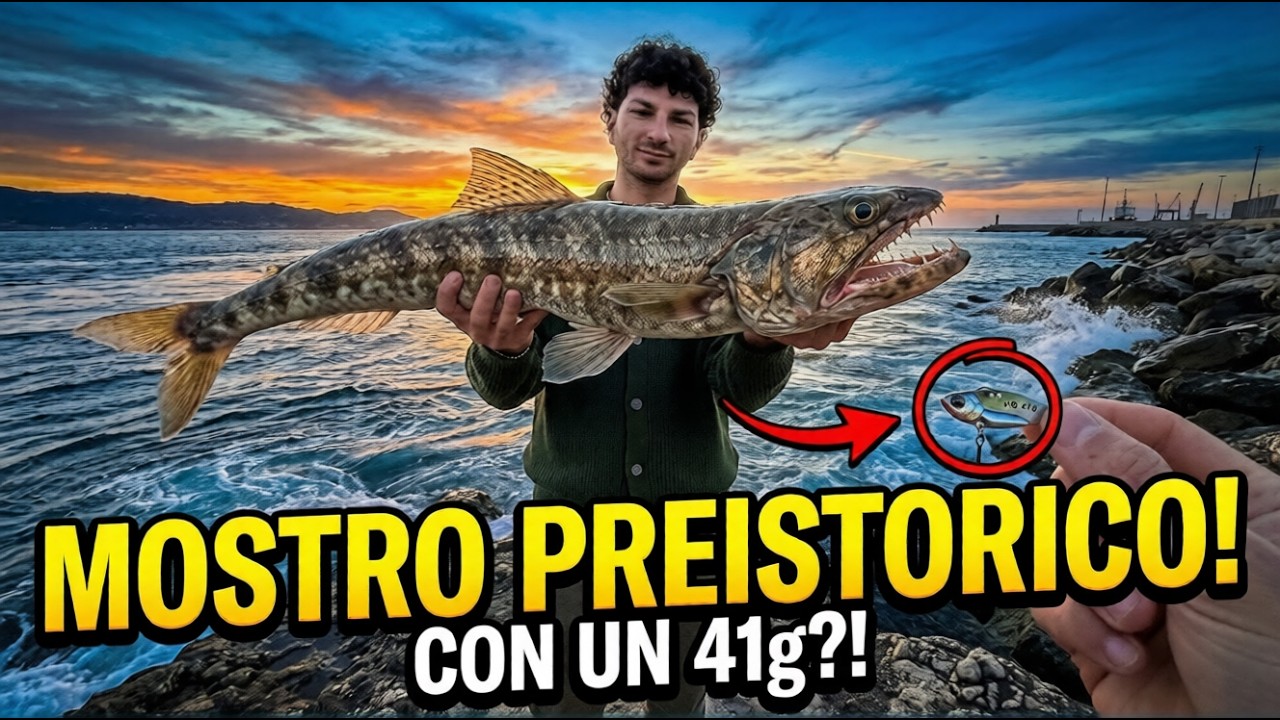 Ho Pescato un MOSTRO PREISTORICO nello Stretto di Messina! 🦖🎣