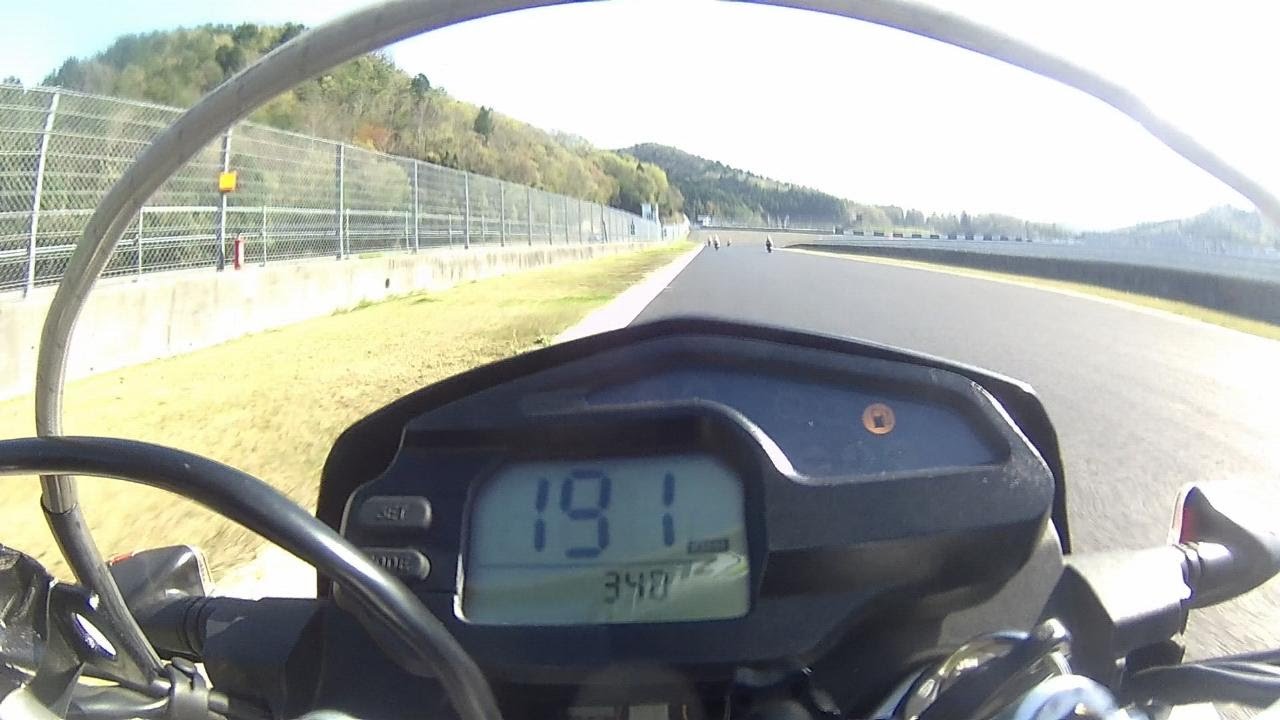 BMW G650Xmoto topspeed 191km/h