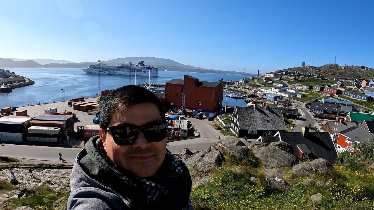 NCL Norwegian Star. Qaqortok, Greenland. Walking Around Town [ Part 2]. August 2024