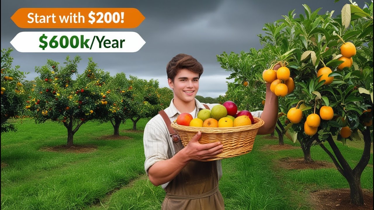 Scale up to $600K/year by Exotic Fruit Farming