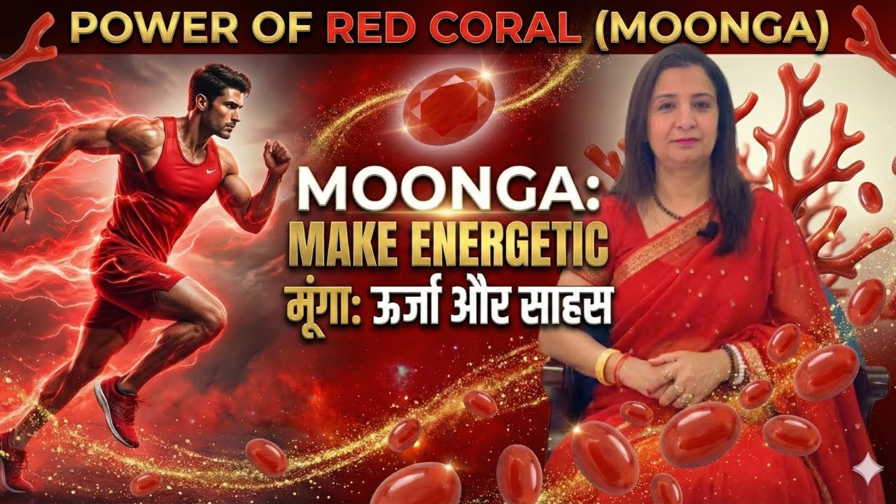 Powerful Benefits of Moonga (Red Coral) Gemstone | Mangal Grah Stone Astrology Guidemoonga