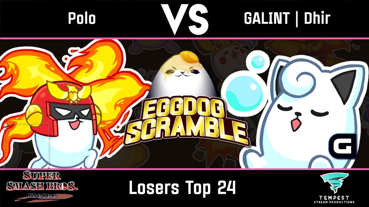 Polo (Captain Falcon) vs GALINT | Dhir (Jigglypuff) - Losers Top 24 - Eggdog Scramble 2