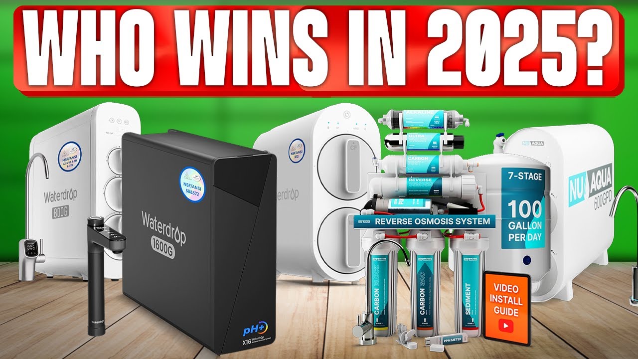 TOP 5 Best Under Sink Water Filters 2025