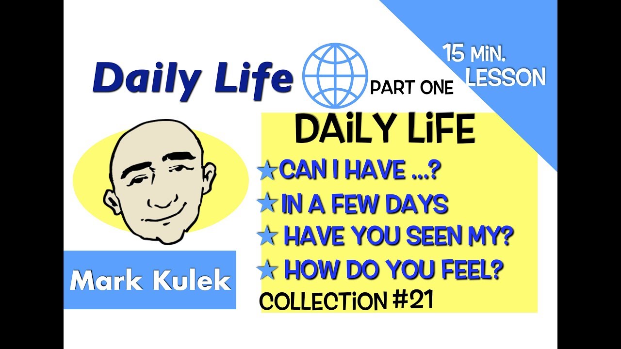Daily Life English - everyday topics | 15 minute video collection #21 | English Speaking - ESL