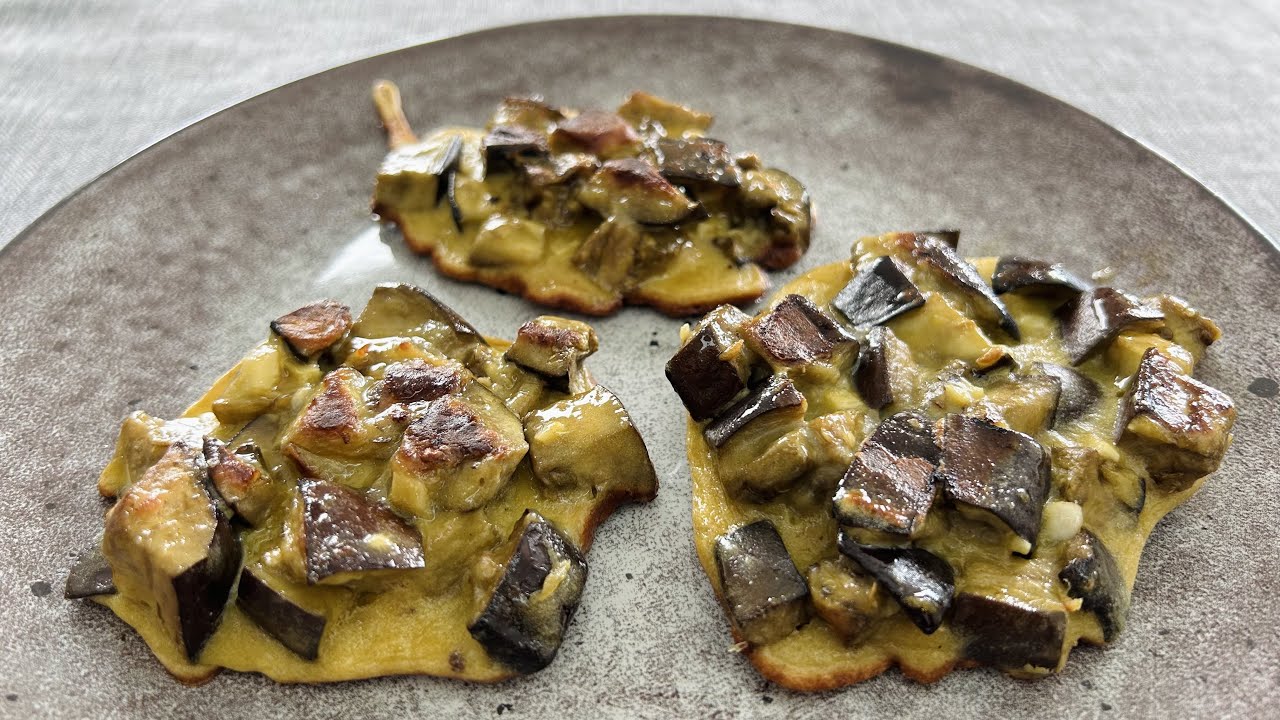 Galettes d'Aubergine | Facile et Rapide 🍆