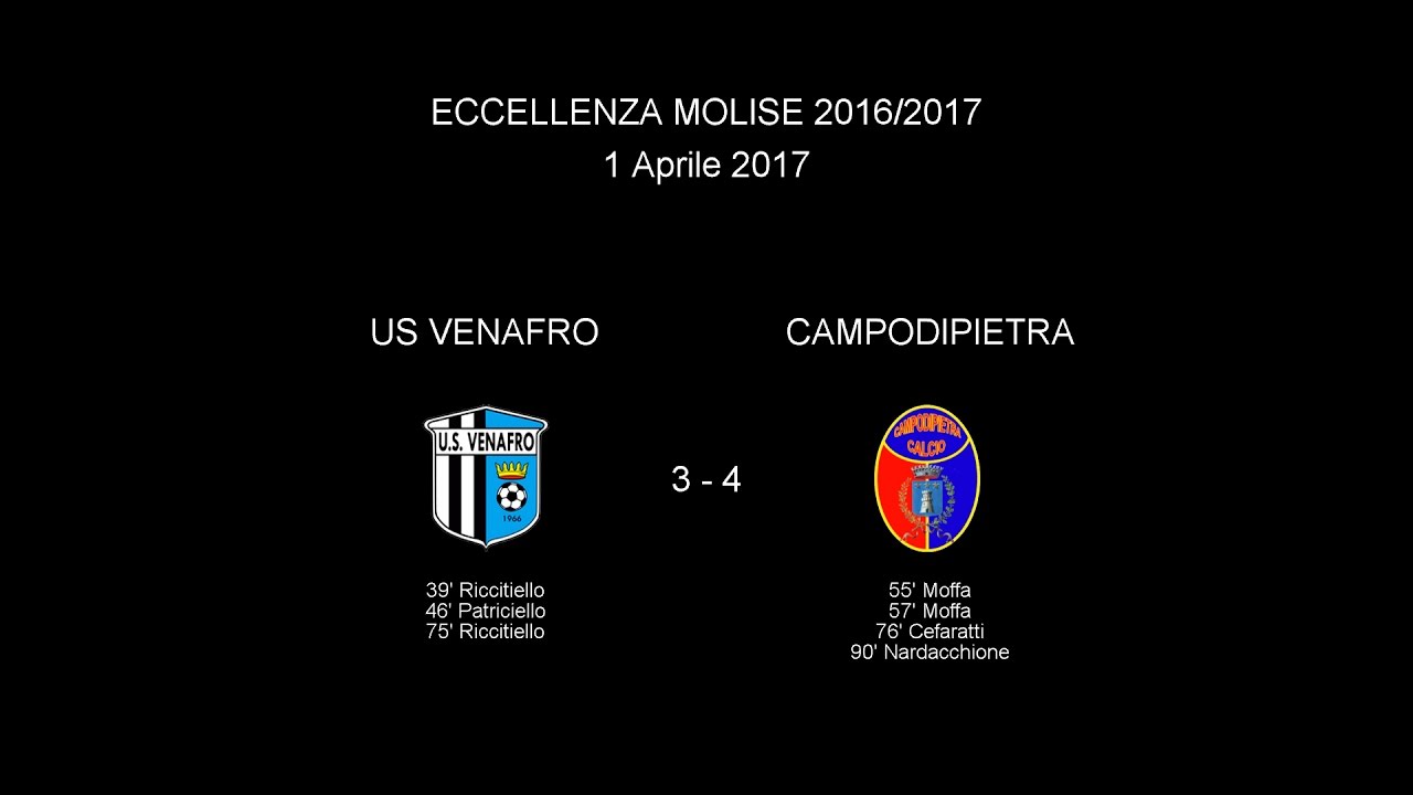US Venafro - Campodipietra (1 Aprile 2017)