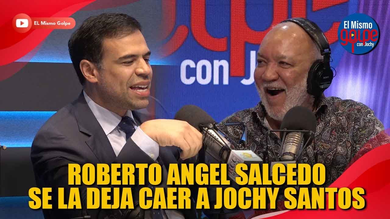 ROBERTO ANGEL SALCEDO SE LA DEJA CAER A JOCHY SANTOS POR ALBERT MENA | EL MISMO GOLPE CON JOCHY