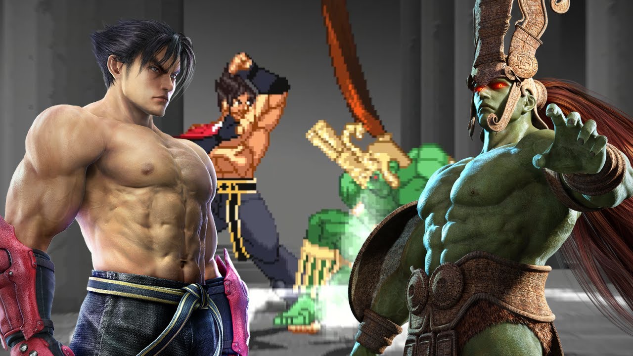 Jin Kazama vs. Ogre (MUGEN 1.1) (Showcase)