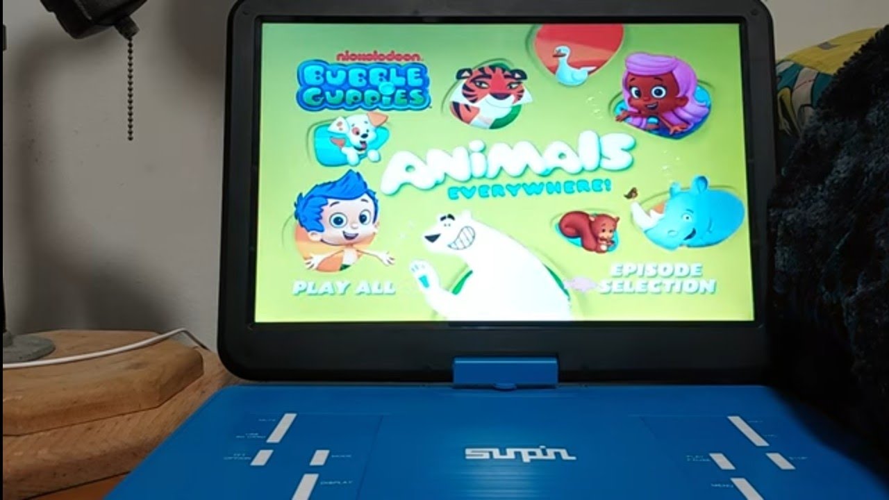 Прохождение вступительного/меню DVD «Bubble Guppies: Animals Everywhere» 2014 года🐻‍❄️🦆🐘🦏🐿🐅🐕