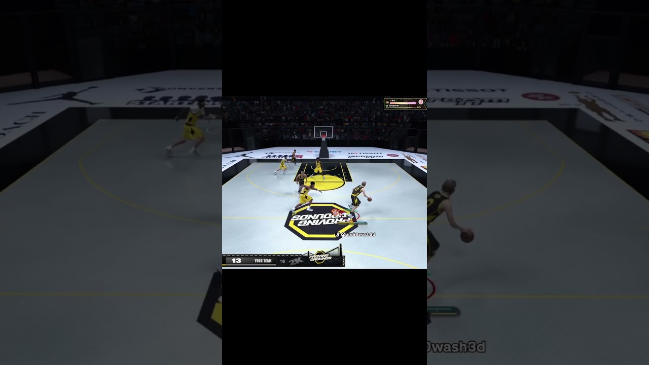 Double Ankle Breaker on my 7&rsquo;4 Stretch #nba2k26 #stretchbig #7&rsquo;4stretch #anklebreaker