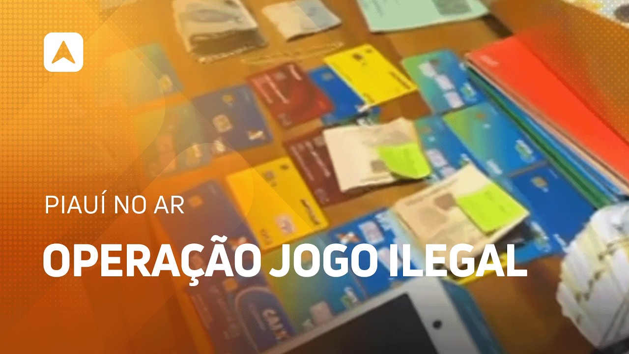 Operação investiga jogo ilegal e lavagem de dinheiro no Piauí