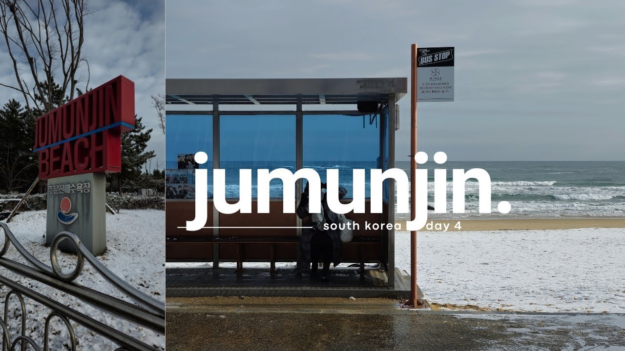 Day trip to Jumunjin 🌊