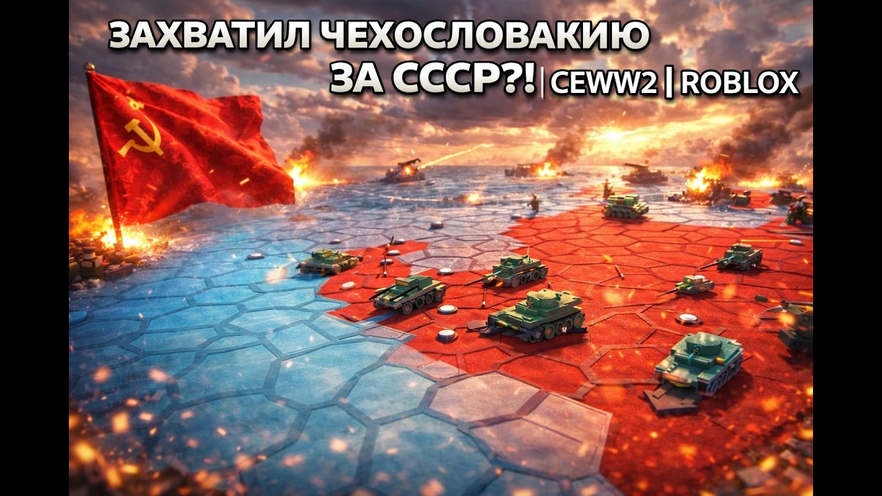 ЗАХВАТИЛ ЧЕХОСЛОВАКИЮ ЗА СССР?! CEWW2 | ROBLOX