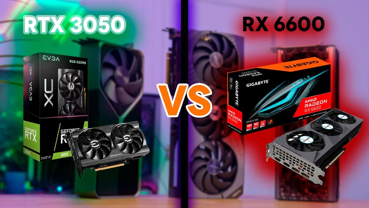 RTX 3050 VS RX 6600 ¿CUAL ES MEJOR?