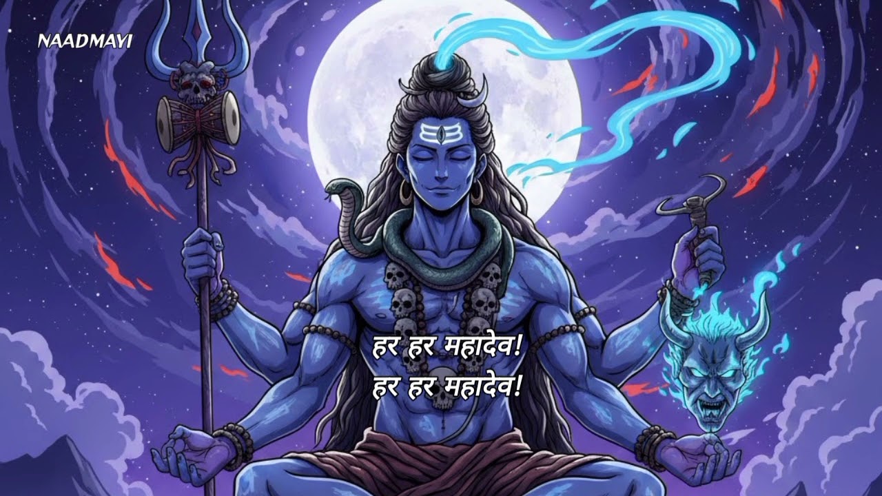 ॐ नमः शिवाय 🙏 | हर हर महादेव 🔱 | इस महाशिवरात्री सुनिए महादेव के इस गीत को 🎧✨ | जय महाकाल 😍 #mahadev