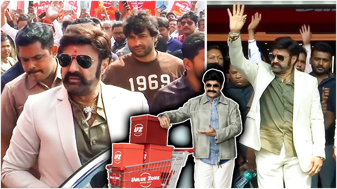 Nandamuri Balakrishna started Value Zone Hypermarket in Nacharam | TFPC