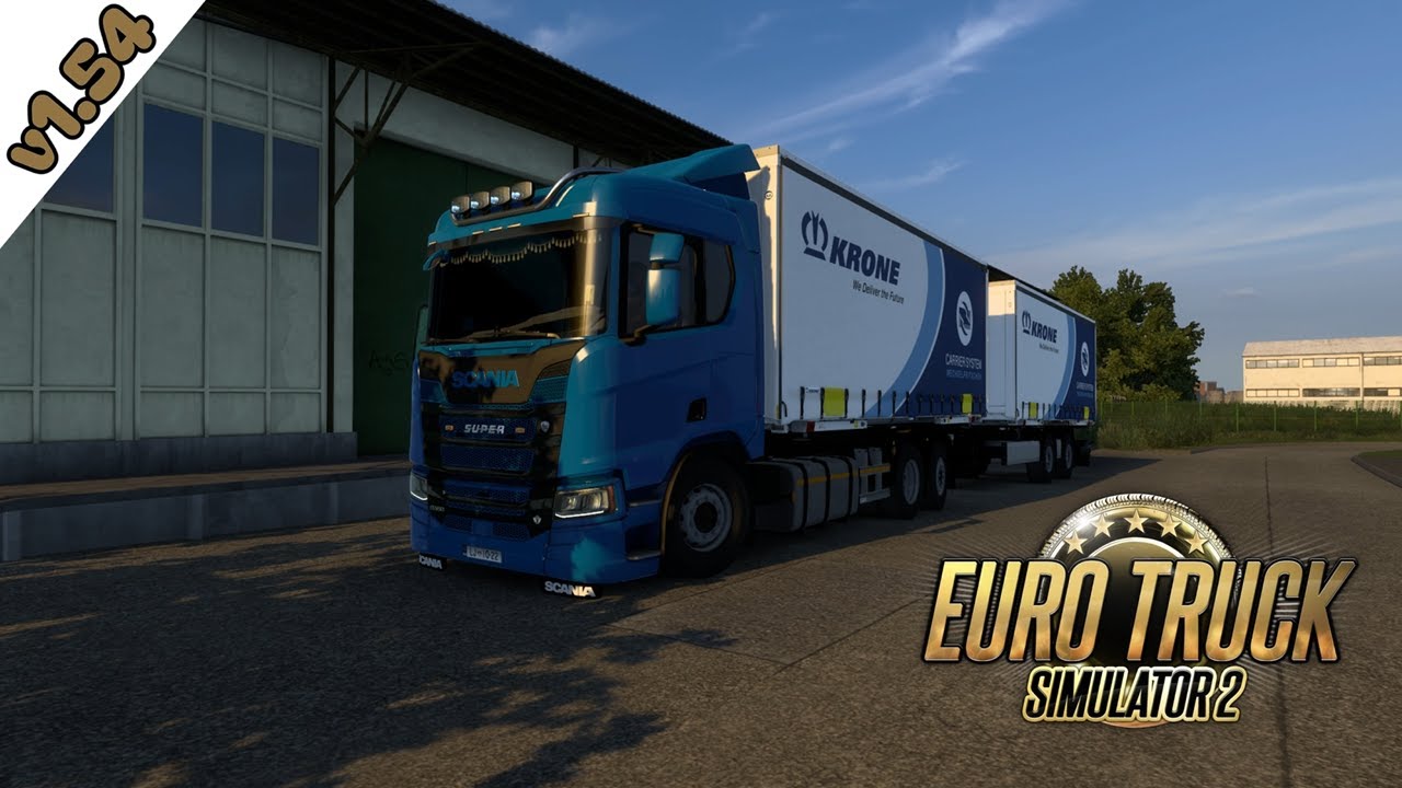 ETS2 | Scania R580 Tandem | Metz(F) ➡️ Mannheim(D) 🔹v1.54