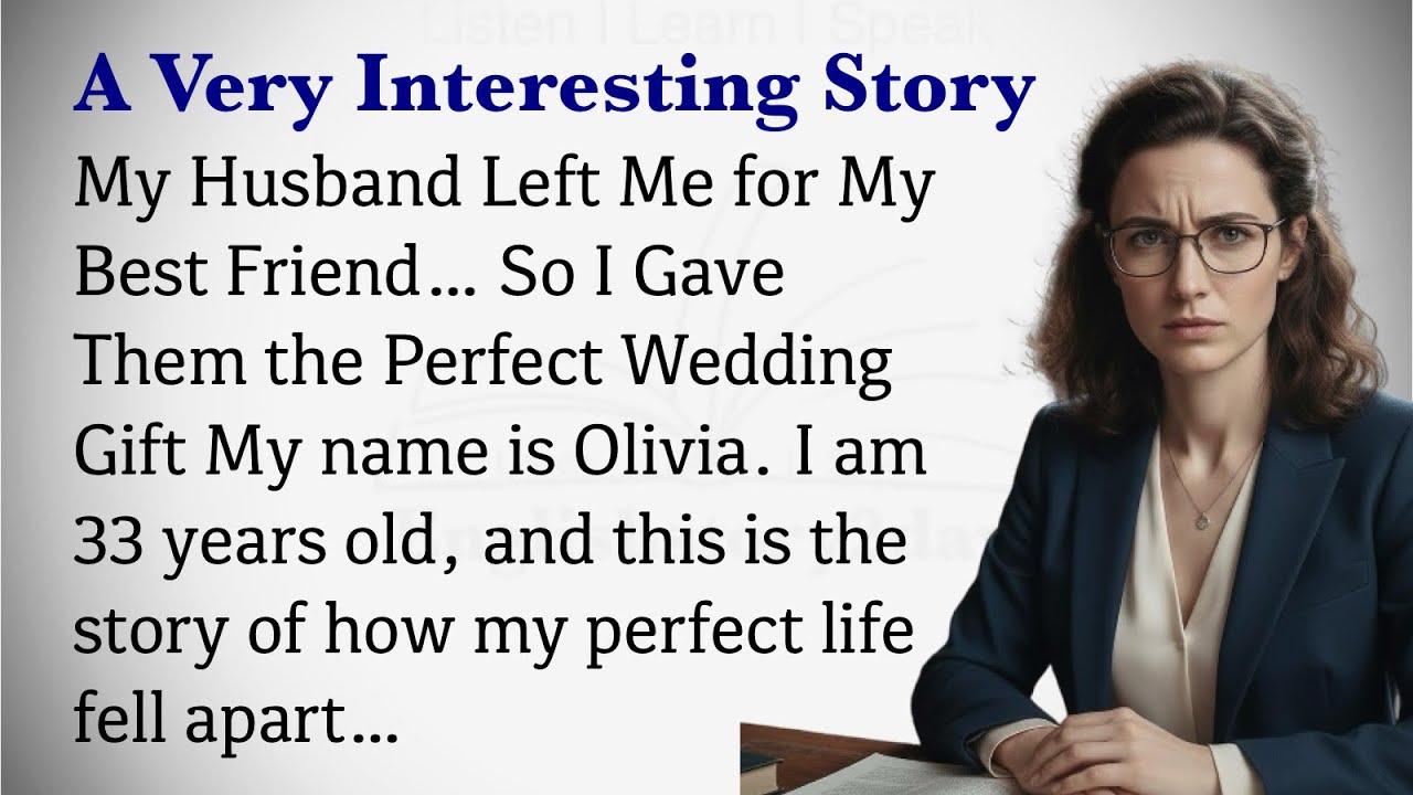 Практика аудирования на английском языке. (Мой муж бросил меня ради моей лучшей подруги)