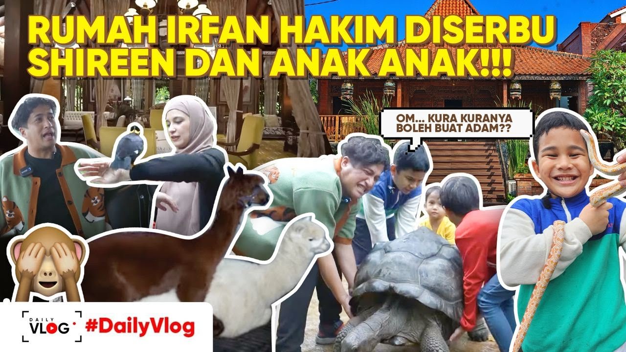 SERBU RUMAH IRFAN HAKIM, ADAM SHOCK LIAT ALPACA KAWIN!!!
