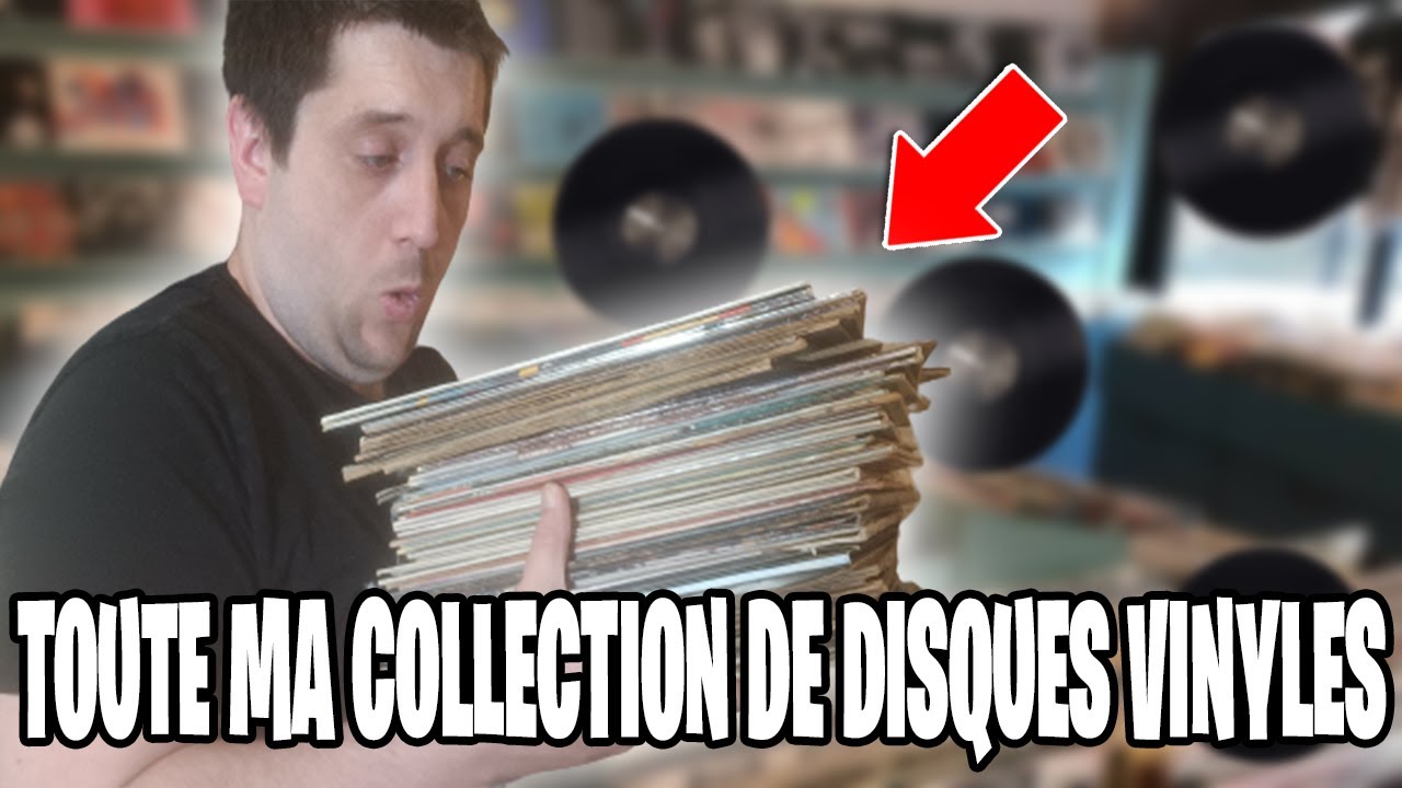 ASMR FR : TOUTE MA COLLECTION DE DISQUES VINYLES (33 TOURS)