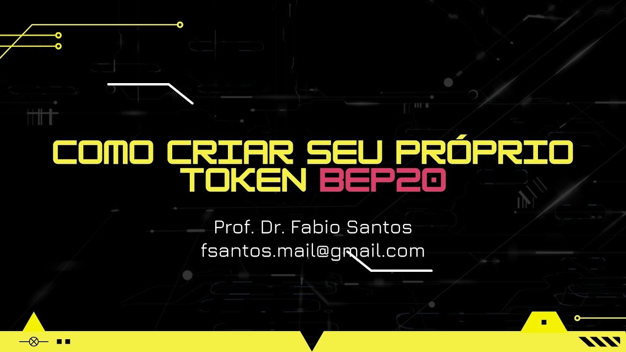 Aula 33 - Como criar o seu próprio Token BEP20 por meio do Openzeppelin e Solidity