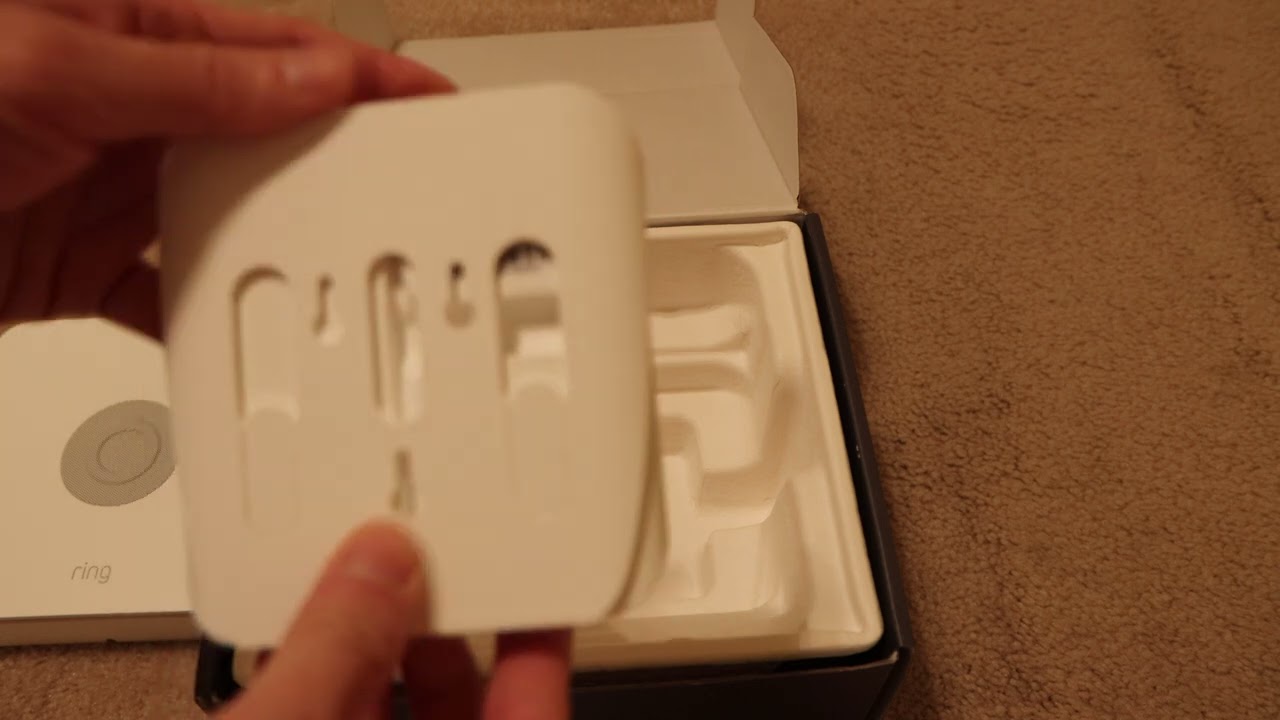 Raw Unboxing Ring Alarm 8 piece kit 2nd Gen – home security system with optional 247 professional mo