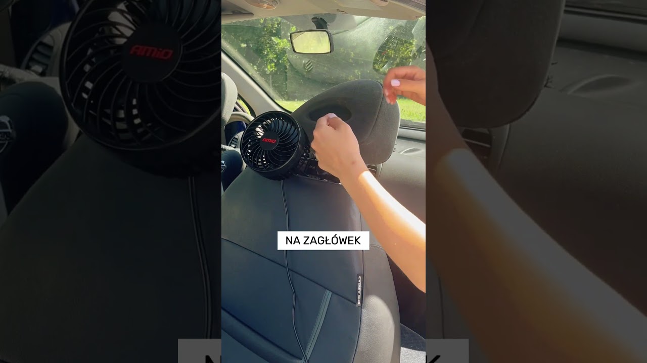 AMiO Wiatraki samochodowe  🚗 #akcesoria #motoryzacja #gadżety #doauta