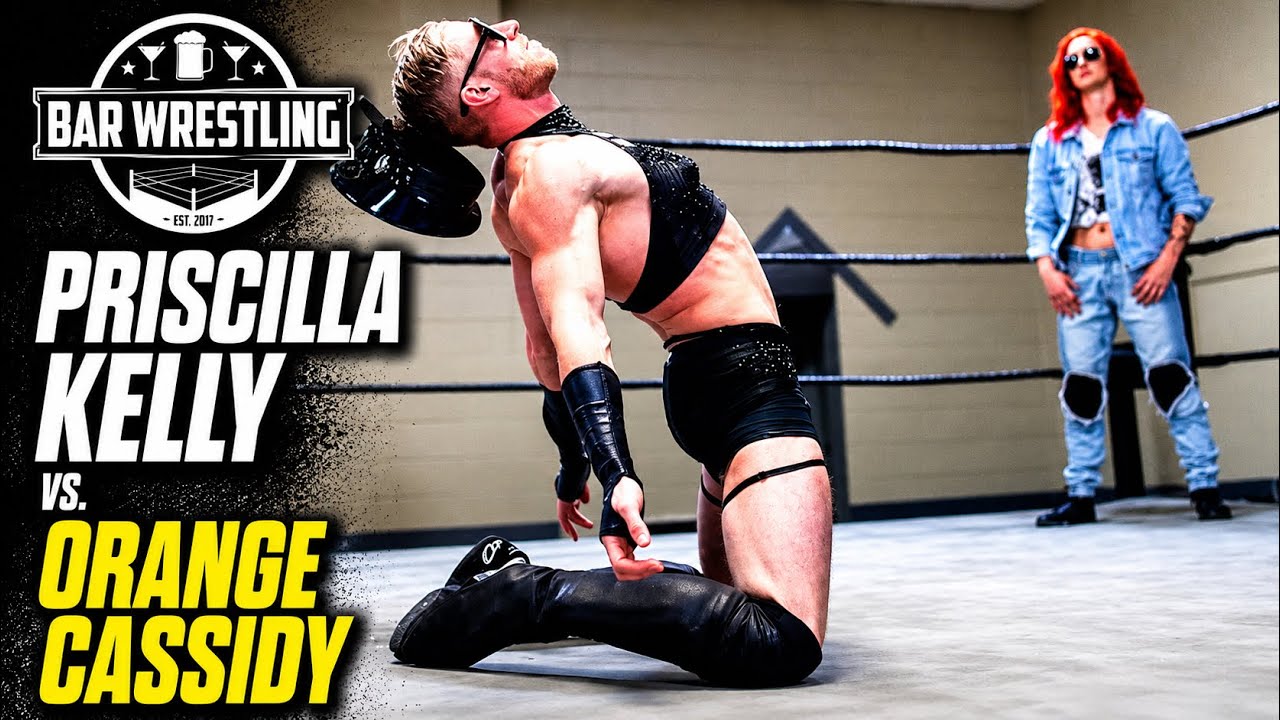 Priscilla Kelly vs. Orange Cassidy | Strange, Stylish & Serious Fun Intergender Bout | Bar Wrestling