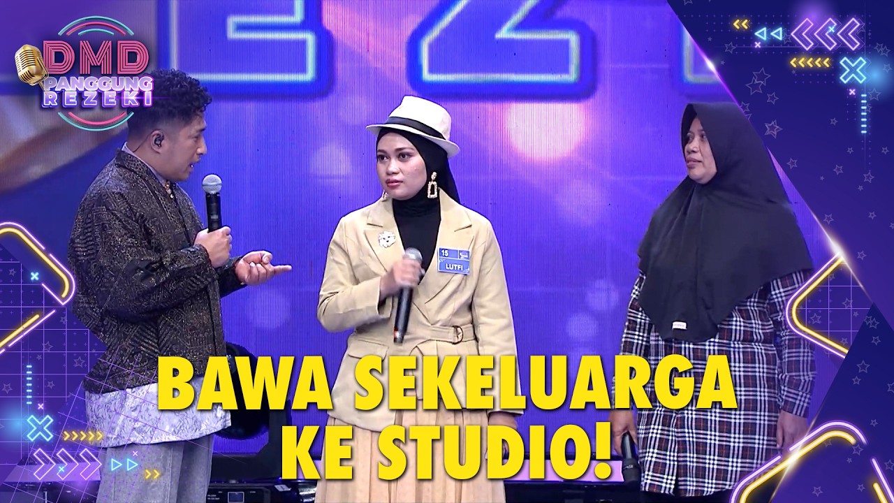 PERJALANAN PANJANG TERBAYAR! Lutfi Bawa Keluarga dari Tegal | DMD PANGGUNG REZEKI