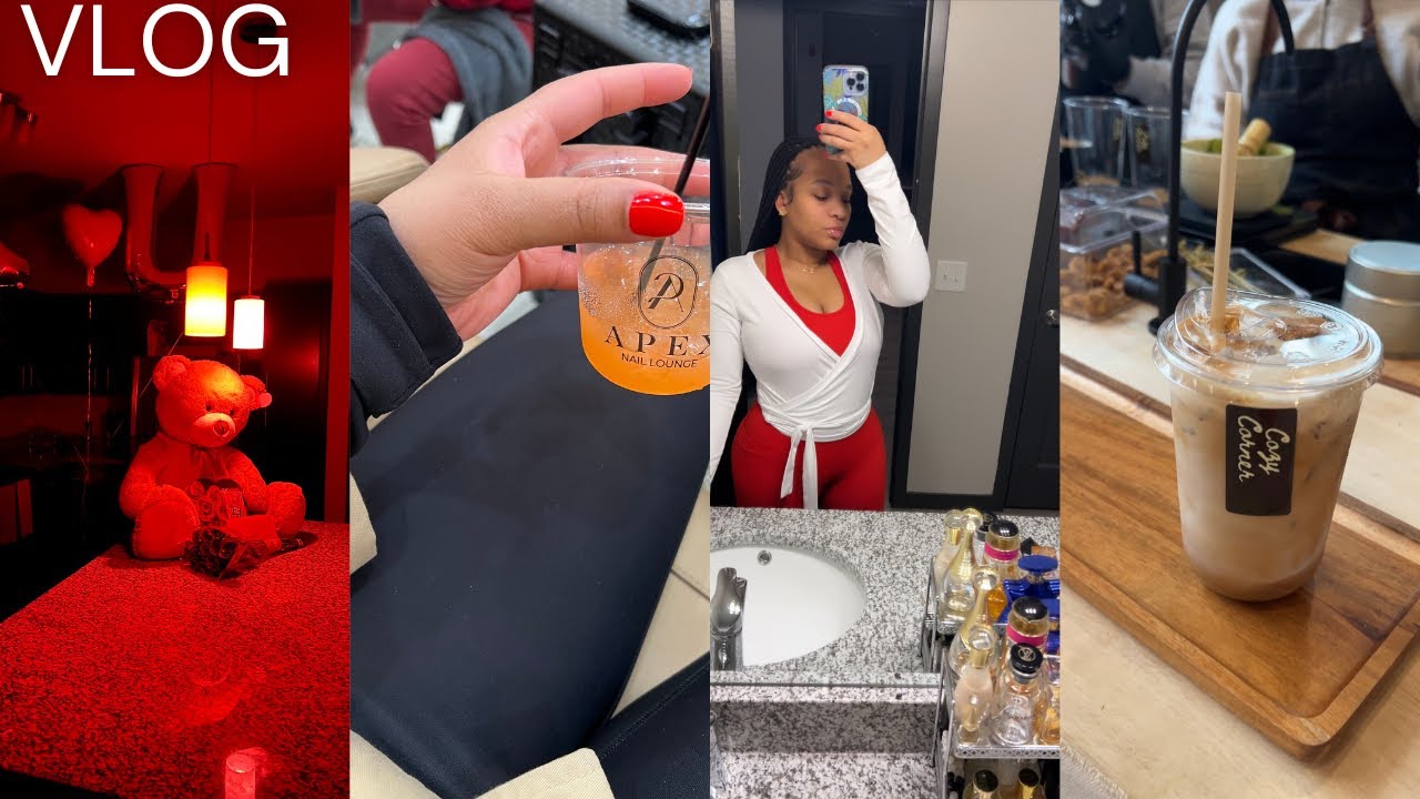 Mini Vlog: Galentine’s + Pilates… But Do He Really Love Me? |
