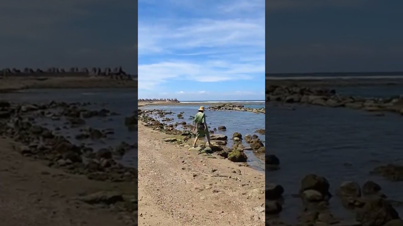 墾丁車城 後灣海堤, 沙灘 Kenting Checheng Township Back Bay (Houwan) Seawall, Beach