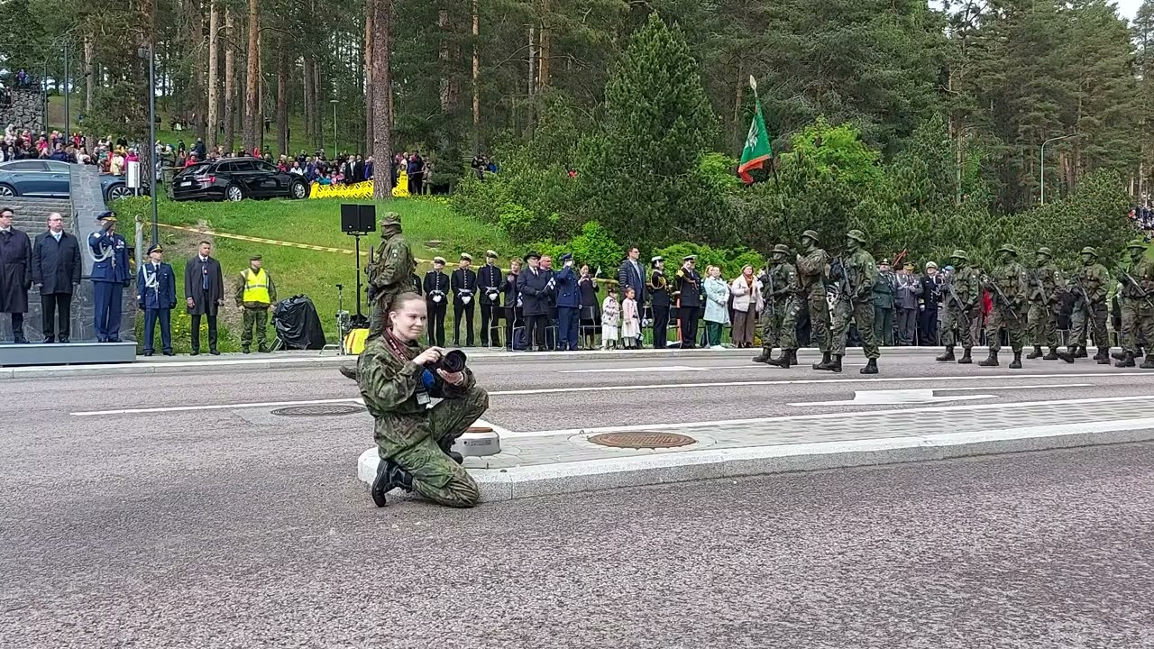 Finnish Flag Day (army parade) 04.06.2023 Jyväskylä part 1