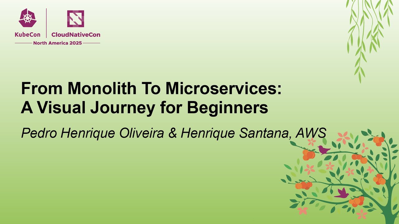 From Monolith To Microservices: A Visual Journey for Beginners - P.H. Oliveira & H. Santana