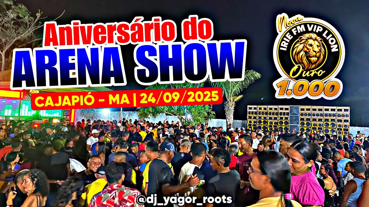 POV&Atilde;O! QUARTA FEIRA OUSADA COM O LE&Atilde;O!!! ANIVERS&Aacute;RIO DO ARENA SHOW 